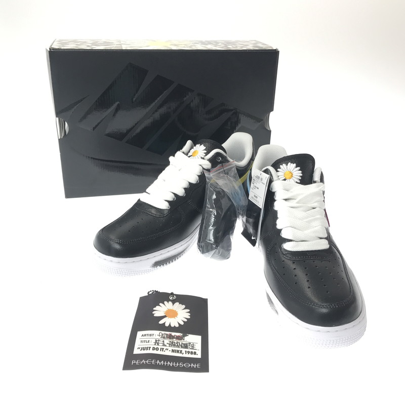 【中古美品】【メンズ】  NIKE ナイキ × PEACEMINUSONE ピースマイナスワン AIR FORCE 1 LOW \u002707 PARA-NOISE AQ3692-004 空軍 1 置き目 パラノイズ スニーカー 靴 160-260503-na-13-tagh 大きさ：28珊 US 10 色つや：BLACK/NEW EMERALD-PINKFIRE 2 生生世世Net店