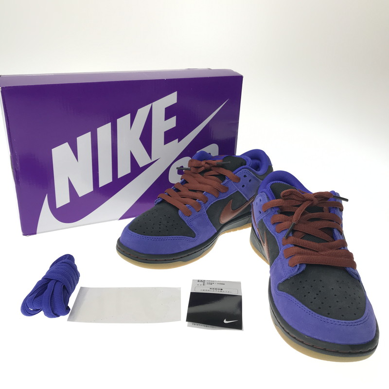 【中古品】【メンズ】  NIKE SB ナイキエスビー DUNK LOW PRO HQ1625-500 ダンク 置き目 労働者階級 スニーカー 靴 160-260510-na-05-tagh 大きさ：26.5糎 US 8.5 色つや：PERSIAN VIOLET/CINNNAMON 生生世世Net店