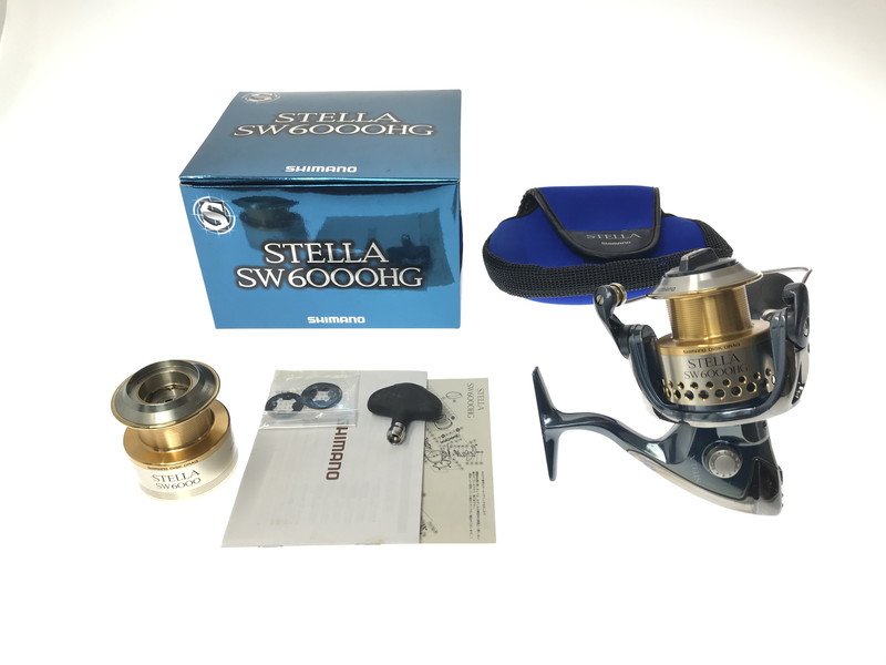 【中古品】 シマノ 01 STELLA SW 6000HG 中心柱 スピニングリール 御釣り 御釣り具等 134-260513-ki-05-tagh 未来永劫Net店