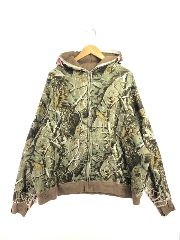 【中古品】【メンズ】 SAINT MICHAEL セント マイケル &times; A BATHING APE ア ベイシング エイプ BAPE ZIP HOODIE SHARK SM-HR1-0000-C38 ジップ フーディー 142-260514-rt-02-tagh サイズ：XL カラー：マルチカラー 万代Net店｜万代Net店 57,475円