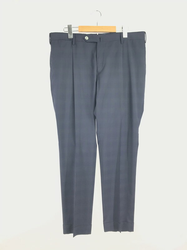 【中古品】【メンズ】  PT TORINO ﾋﾟｰﾃｨｰ トリノ SUPERSLIM FIT TECHNO WASHABLE WOOL SLACKS PANTS C0DSTVZA0TVN 羊毛 スラックス ズボン下 ボトムス 152-260523-rt-13-tagh 大きさ：52 色つや：米国海軍 生生世世Net店