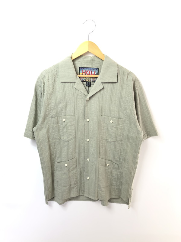 【中古品】【メンズ】  NANGA ナンガ MEZCAL SHIRT N2500-1J603C メスカル プルオーバー トップス 144-260524-rt-12-tagh 大きさ：M 色つや：カーキ 生生世世Net店