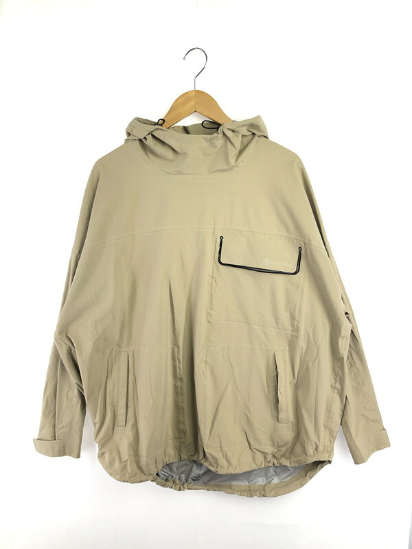 【中古品】【メンズ】  SNOW PEAK 白いもの まっ盛り ANORAK PARKA JK-16金014 パーカ パーカー ライトアウター 144-260524-rt-09-tagh 大きさ：XL 色つや：ベージュ 生生世世Net店