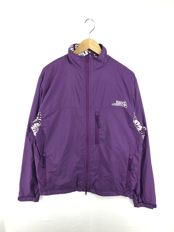 【中古品】【メンズ】  STUSSY AUTHENTIC GEAR JACKET オーセンティック 歯車 上衣 ライトアウター 142-260529-ki-13-tagh 大きさ：L 色つや：PURPLE 生生世世Net店