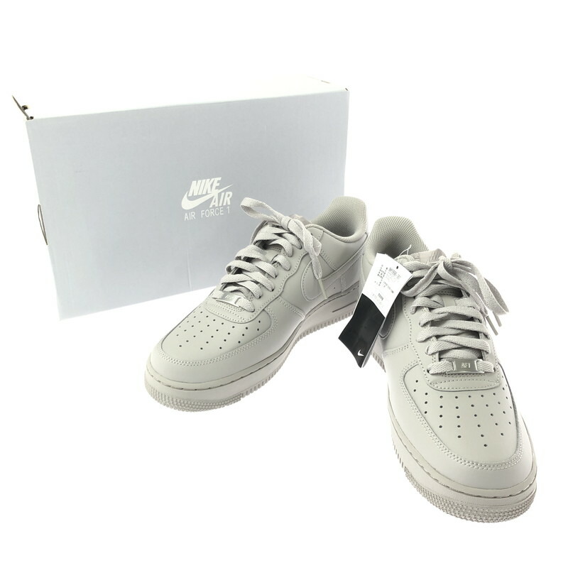 【中古美品】【メンズ】  NIKE AIR FORCE 1 \u002707 IH1698-001 ナイキ エア湖 フォース 1  スニーカー シューズ 靴 160-260529-ki-02-tagh 大きさ：27糎 US9 色つや：COLLEGE GREY 生生世世Net店