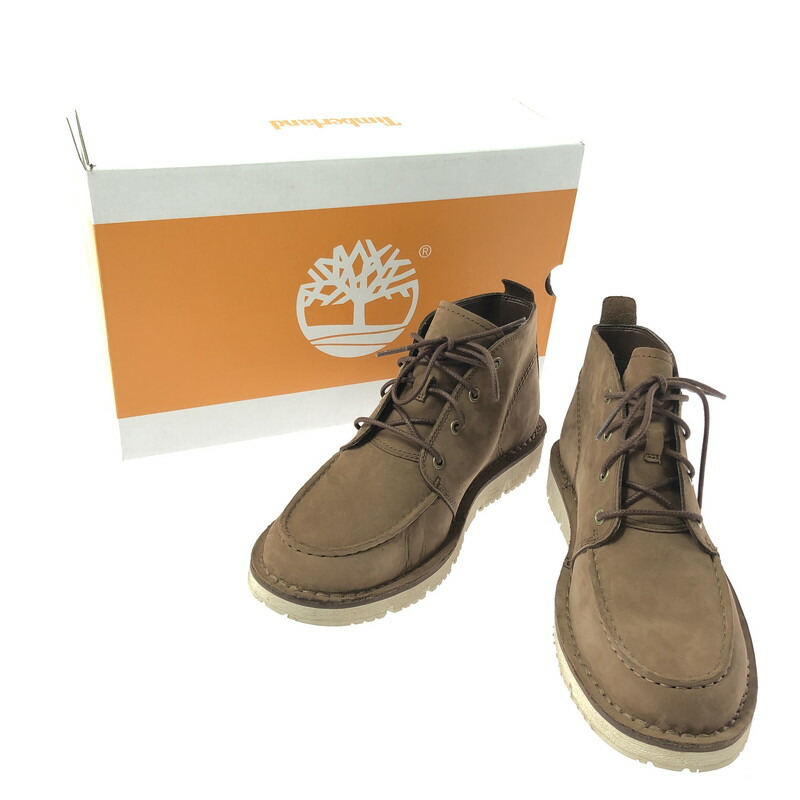 【中古品】【メンズ】  TIMBERLAND ティンバーランド WESTMORE CHUKKA BOOT 肺結核0A41Z1500 ウェストモア チャッカ ブーツ  靴 164-260605-na-17-tagh 大きさ：26.5糎 US 8.5W 色合い：赤銅色 未来永劫Net店