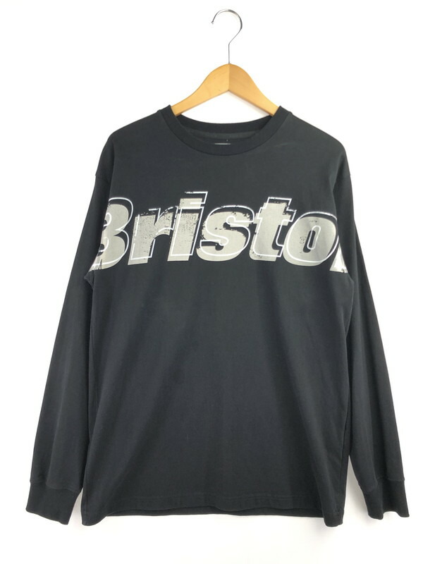 【中古品】【メンズ】  F.C.REAL BRISTOL エフシー レアル ブリストル OVERLAY L/S TEE FCRB-252097 オーバーレイ 長袖 ティーシャツ トップス 142-260607-rt-24-tagh 大きさ：M 色つや：黒いこと 生生世世Net店