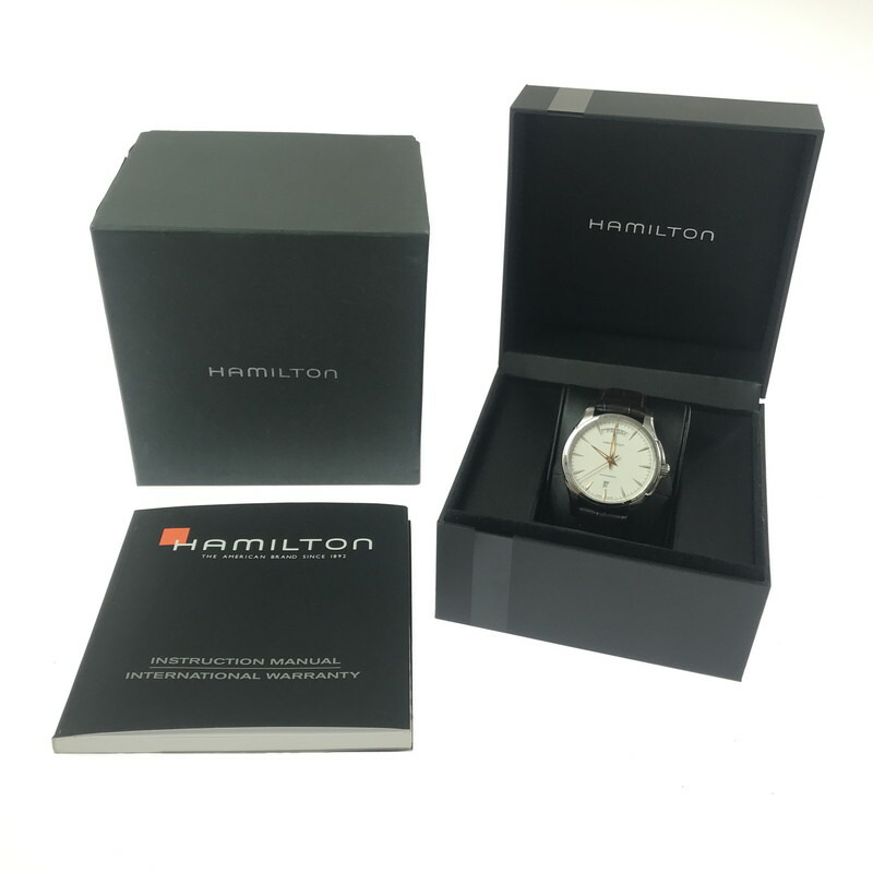 【中古品】【メンズ】  HAMILTON ハミルトン JAZZMASTER H325050 ズージャーお師匠さん デイデイト 自動小銃巻ウオッチ 197-260607-na-02-tagh 色つや：赤銅色/白いこと 生生世世Net店