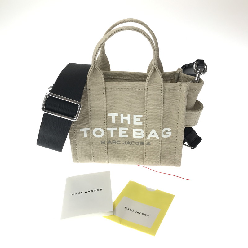 【中古美品】【レディース】  MARC JACOBS マークジェイコブス 2WAY THE COLOR TOTE BAG CROSSBODY 2R4HCR021H03 トート 御徒面子 クロスボディショルダーバッグ 鞄 188-260608-na-03-tagh 色合い：ベージュ 未来永劫Net店