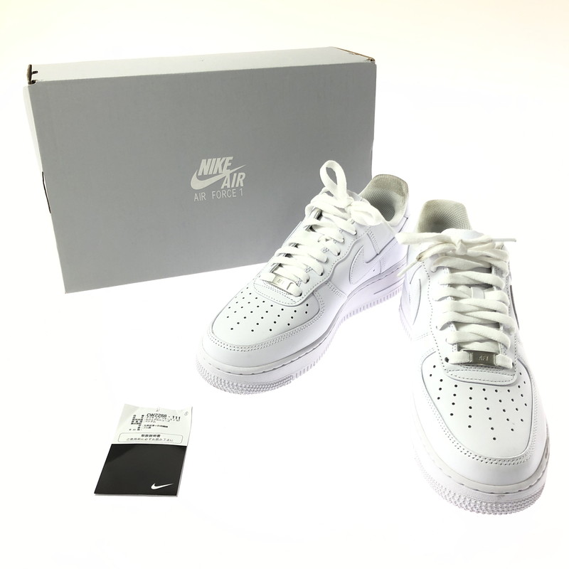 【中古品】【メンズ】  NIKE ナイキ AIR FORCE 1 LOW \u002707 CW2288-111 ナイキ エア湖 フォース 1 置き目 \u002707 スニーカー 靴 160-260608-ty-09-tagh 大きさ：26糎 US8 色つや：WHITE/WHITE 生生世世Net店