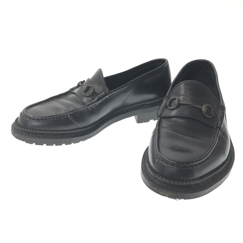 【中古品】【メンズ】 YUKETEN ユケテン HORSE BIT LOAFERS ホース ビット ローファー 靴 164-260620-rt-11-tagh サイズ:7 カラー:ブラック 万代Net店|万代Net店