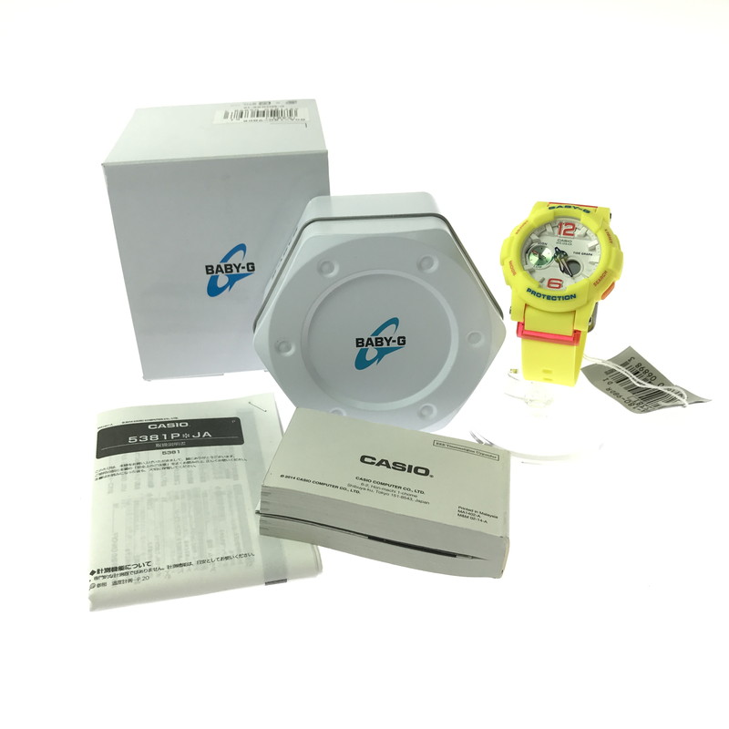 【中古品】【レディース】 BABY-G ベイビージー SMARTPHONE LINK Series BSA-B100-1ADR アナログ デジタル 海外モデル クォーツ 時計 196-260621-rt-26-tagh カラー：ブラック 万代Net店｜万代Net店