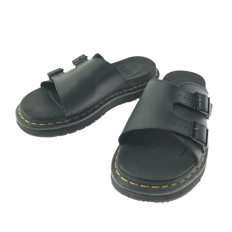 【中古品】【メンズ】 DR.MARTENS ドクターマーチン DAX SANDAL ダックス サンダル 靴 164-260622-na-19-tagh サイズ：UK 9 US M 10 カラー：BLACK 万代Net店｜万代Net店