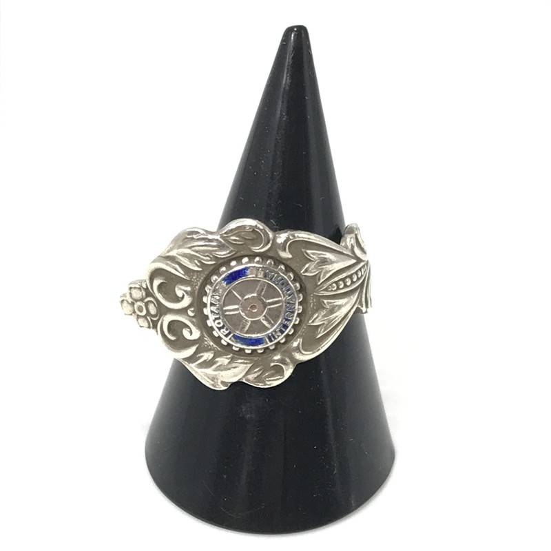【中古品】【メンズ】 ROTARY INTERNATIONAL ロータリー インターナショナル SV925 SPOON RING スプーンリング 指輪 アクセサリー 193-260624-na-01-tagh カラー：シルバー 万代Net店｜万代Net店
