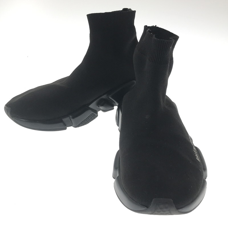【中古品】【メンズ】 BALENCIAGA バレンシアガ SPEED TRAINER スピード トレーナー スニーカー 靴 162-260717-rt-08-tagh サイズ：26.5cm US7 カラー：ブラック 万代Net店｜万代Net店
