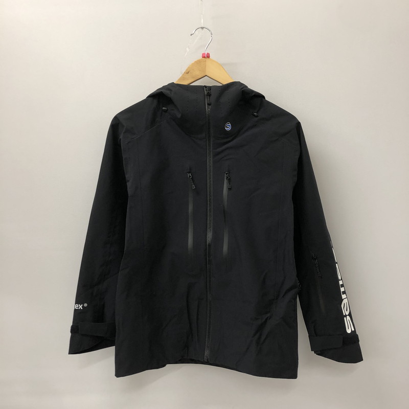 百貨店SALE 30%OFF~【中古品】【レディース】  SAMAS サマス SYMPATEX SHELL JACKET SM3QHN03 慰安者テックス 外殻上衣 アウター スキーの板お召しもの 121-241222-kk-03-tei 大きさ：M 色合い：黒いこと 未来永劫Net店