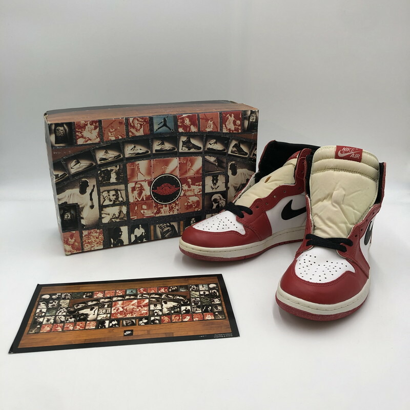 【額装】 NIKE AIR JORDAN I レプリカ94年 化粧箱 額装】 NIKE AIR JORDAN I レプリカ94年 化粧箱 AIR JORDAN 1