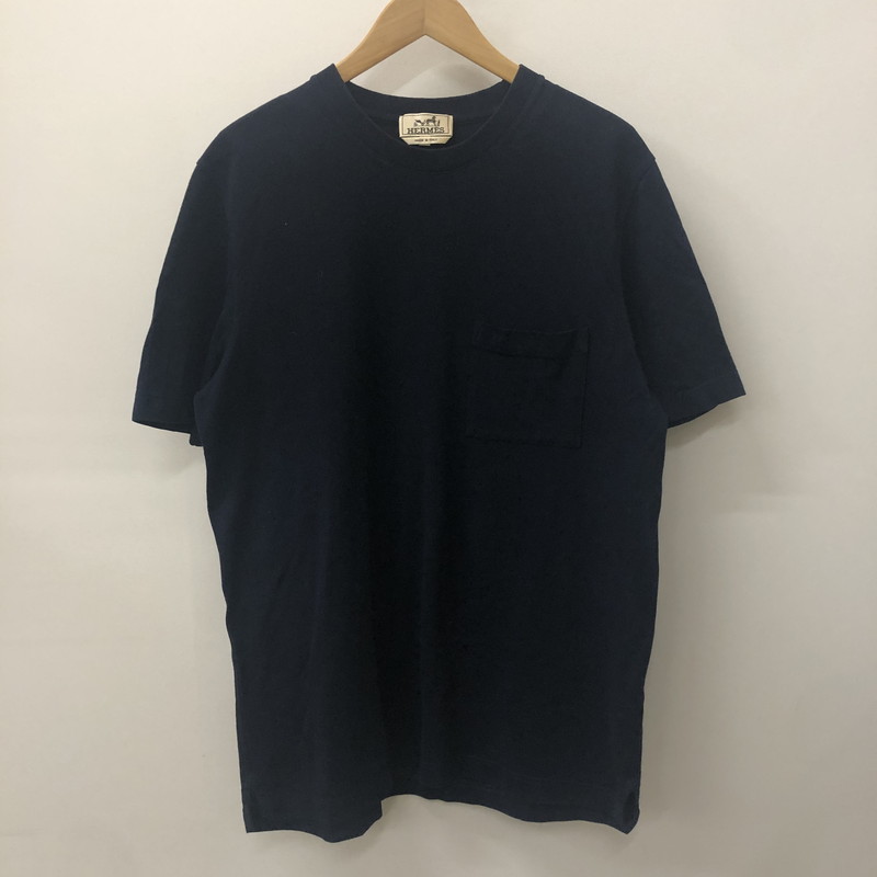 【HERMES】レザーワッペン付き★スウェットシャツ 楽天市場】HERMES エルメス Tシャツ サイズ:L 21SS ワンポイント