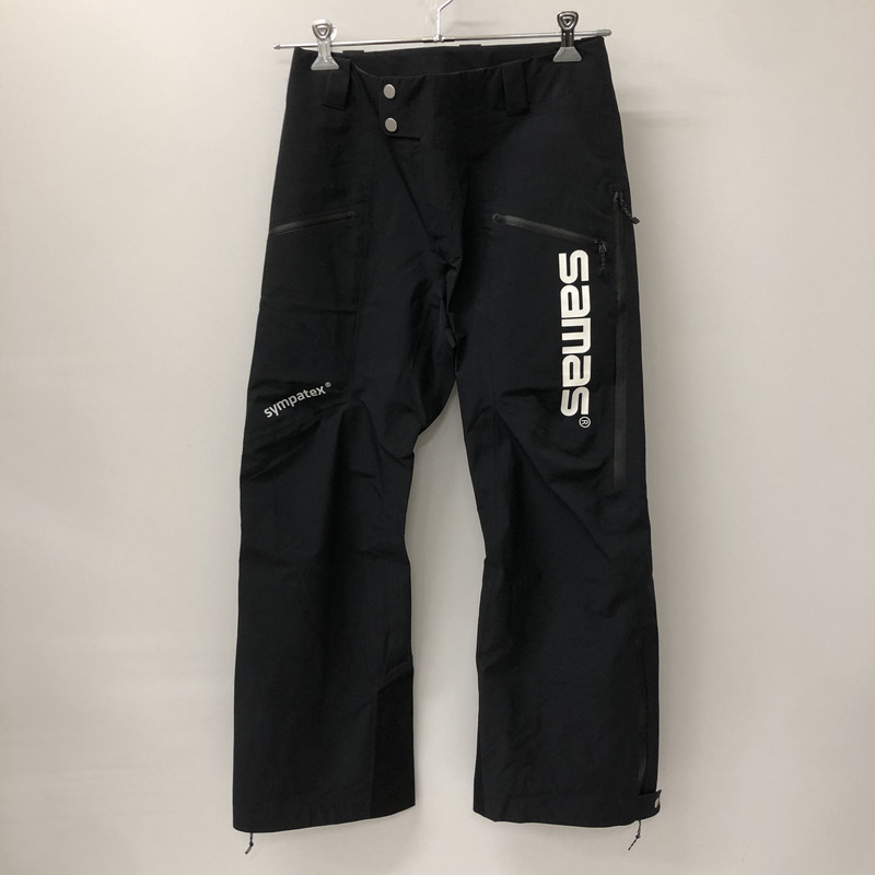 百貨店SALE 30%OFF~【中古品】【レディース】  SAMAS サマス SYMPATEX SHELL PANTS SM3QHD04 慰安者テックス 甲殻ズボン下 ボトムス スキーの板御召しもの 121-250123-kk-14-tei 大きさ：M 色つや：黒いこと 生生世世Net店