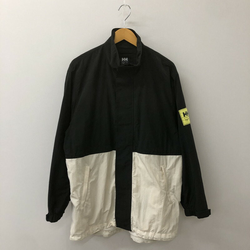 百貨店SALE 30%OFF~【中古品】【メンズ】 HELLY HANSEN ヘリーハンセン × agnes b. アニエスベー 別注 共同研究 NF WINDBREAKER HH12502AN NF ウィンドブレーカー ライトアウター 上衣 144-250412-kk-17-tei 大きさ：M 色つや：黒いこと 生生世世Net店