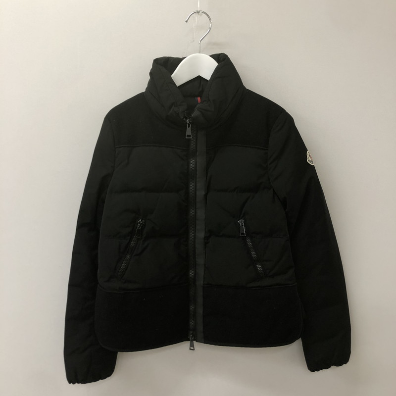 【中古品】【レディース】 MONCLER モンクレール ATHANASIA GIUBBO B20934681785 54543 アタナシア アウター ダウンジャケット 170-250421-kk-23-tei サイズ：00 カラー：ブラック 万代Net店
