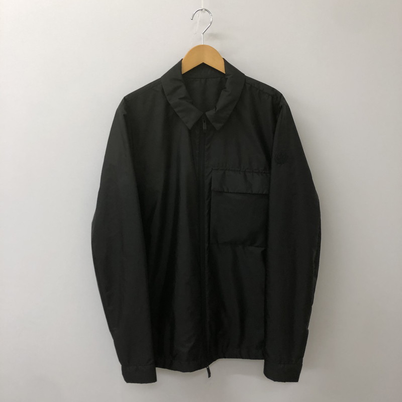 【中古美品】【メンズ】 MONCLER モンクレール 25SS CAMICIA EXCLUSIVE FOR RON HERMAN K10912F00019 539ZD カミチャ エクスクルージブ フォア ロンハーマン ライトアウター リサイクルナイロンシャツジャケット 141-250505-kk-09-tei サイズ:M カラー:ブラック 万代Net店|万代Net店