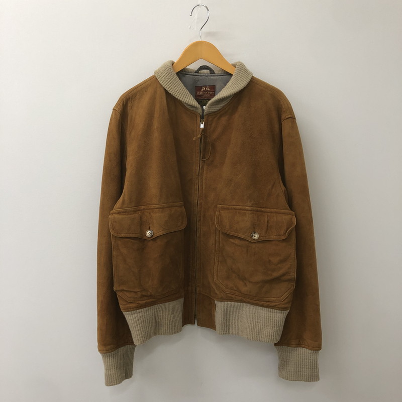 百貨店SALE 30%OFF~【中古品】【メンズ】  WILLIS＆GEIGER ウイリスアンドガイガー 70\u0027s SUEDE LEATHER JACKET VINTAGE 70年月日 スエードレザージャケット アウター ヴィンテージ 145-250506-kk-28-tei 大いさ：44 色合い：赤銅色 生生世世Net店