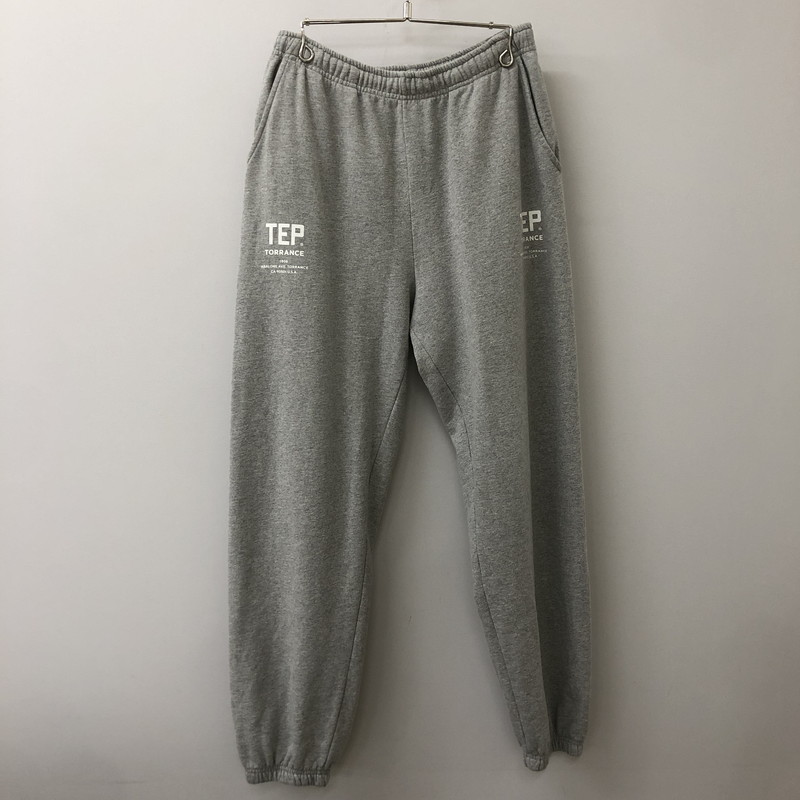 【中古品】【メンズ】 THE ENNOY PROFESSIONAL ザ エンノイ プロフェッショナル &times; PLIIILEEEASSE プリーズ 別注 コラボ 22AW TEP SWEAT PANT AW22BRENPT07PL スウェットパンツ ボトムス 151-250509-kk-17-tei サイズ：L カラー：グレー 万代Net店｜万代Net店