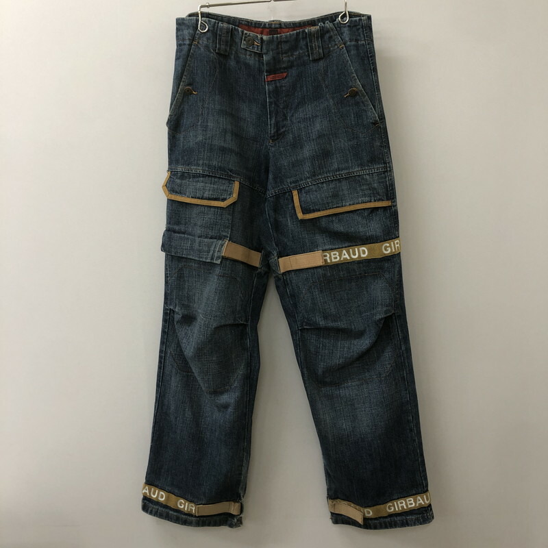 GIRBAUD チノパン サイズ30 AMBIDEX Store △○ヴィンテージチノクロス センタープレス