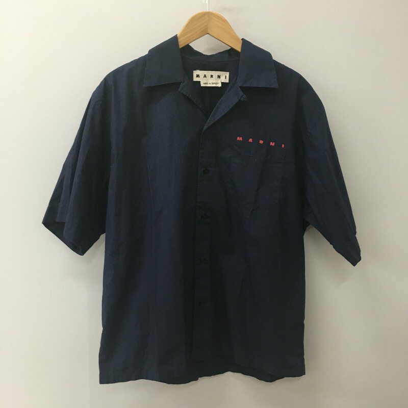 【美品】マルニ MARNI 44 ビジュー トップス へプラム 黒 半袖 美品】マルニ MARNI 44 ビジュー トップス へプラム 黒 半袖