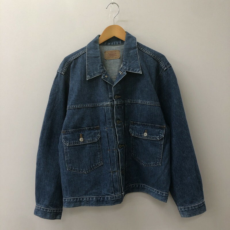 Levi's 2nd 71507 デニムジャケット ビッグE サイズ38 LEVIS 2nd サイズ38 71507 XX Big-E 1997年製 濃紺 美品 Gジャン