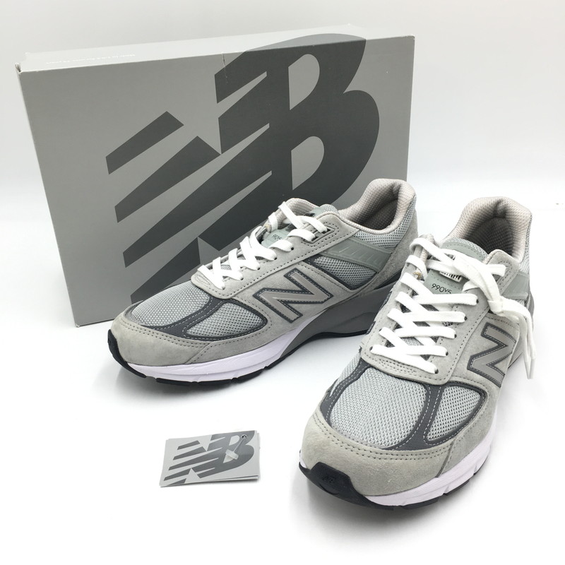 【中古品】【メンズ】 NEW BALANCE ニュー平衡にする 990 V5 M990GL5 MADE IN USA スニーカー 靴 162-250621-kk-09-tei 色つや：GRAY 生生世世Net店