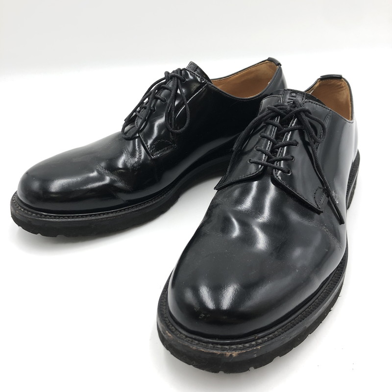 【中古品】【メンズ】 NERD MIND ナードマインド UNO GLASS LEATHER SHOES ウノ ガラスレザーシューズ 革靴 ビジネスシューズ 164-250625-KS-12-tei サイズ:42(26cm) カラー:BLACK 万代Net店|万代Net店