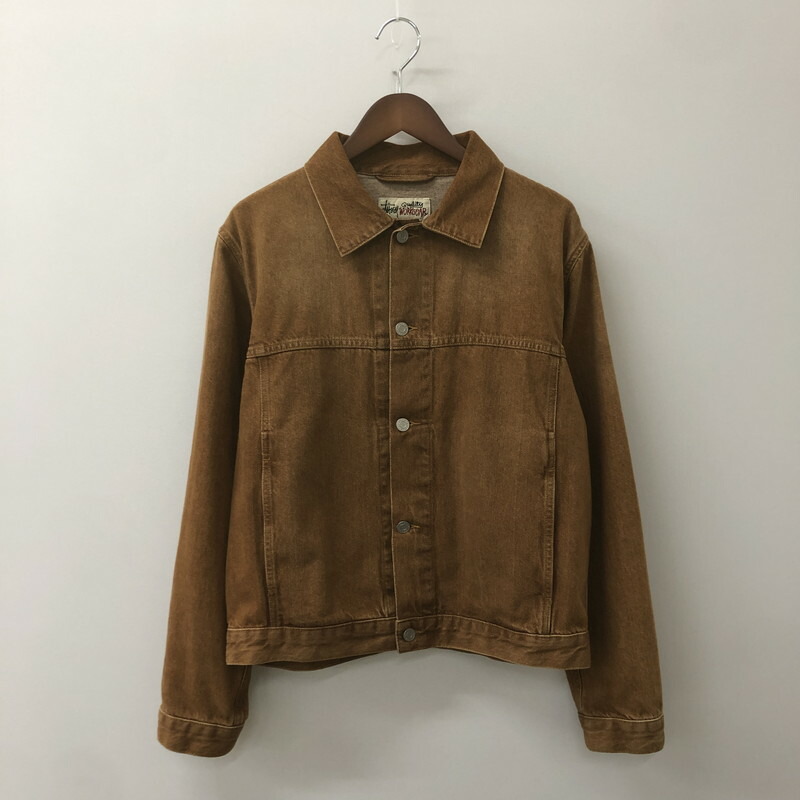 【希少】STUSSY ステューシー ブラウン カバーオール デニムジャケット L 楽天市場】STUSSY(ステューシー) サイズ:L 00s COVERALL COHRE