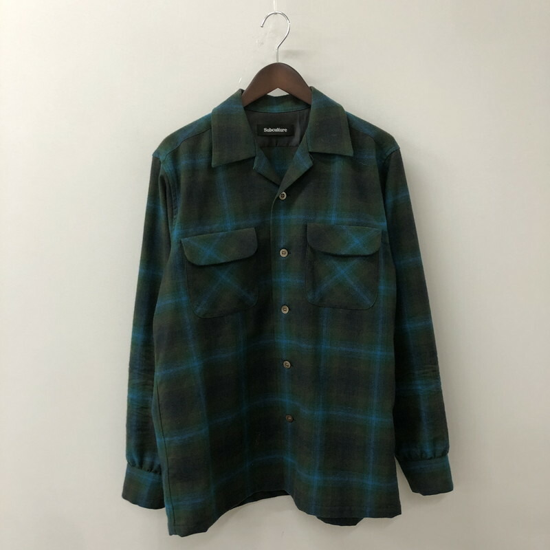 楽天市場】【中古】SUBCULTURE ｢OMBRE CHECK SHIRT｣ チェック