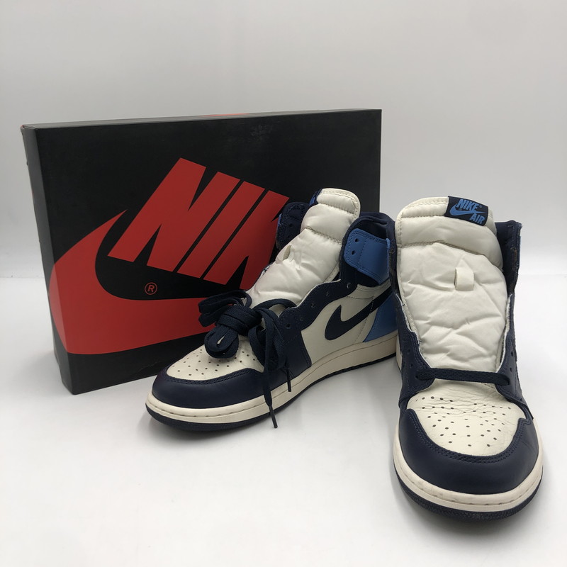 百貨店SALE 20%OFF~【現況乗り合い船品】【メンズ】 NIKE ナイキ AIR JORDAN 1 RETRO HIGH OG OBSIDIAN UNIVERSITY 555088-140 エアジョーダン 1 レトロ オブシディアン 最高学府 スニーカー 160-250716-KS-22-tei 色つや：OBSIDIAN-UNIVERSITY BLUE 生生世世Net店