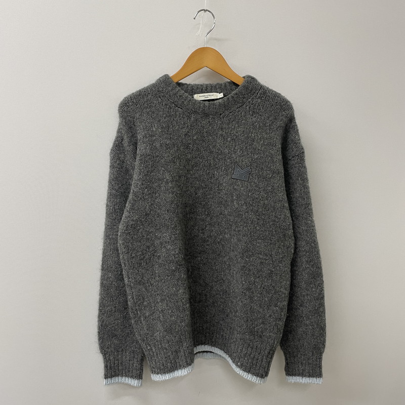 もふもふ FOX HEAD PATCH COMFORT HALF ZIP SWEATSHIRT | Maison Kitsuné