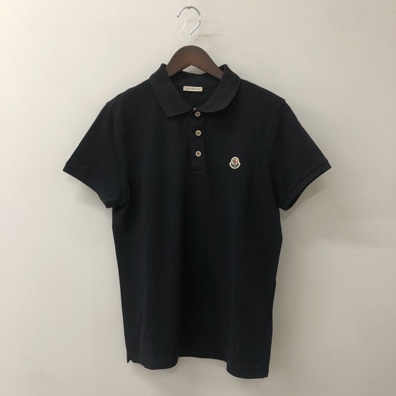 モンクレール　黒 ポロシャツ 楽天市場】【中古】MONCLER×FRAGMENT ポロシャツ ブラック