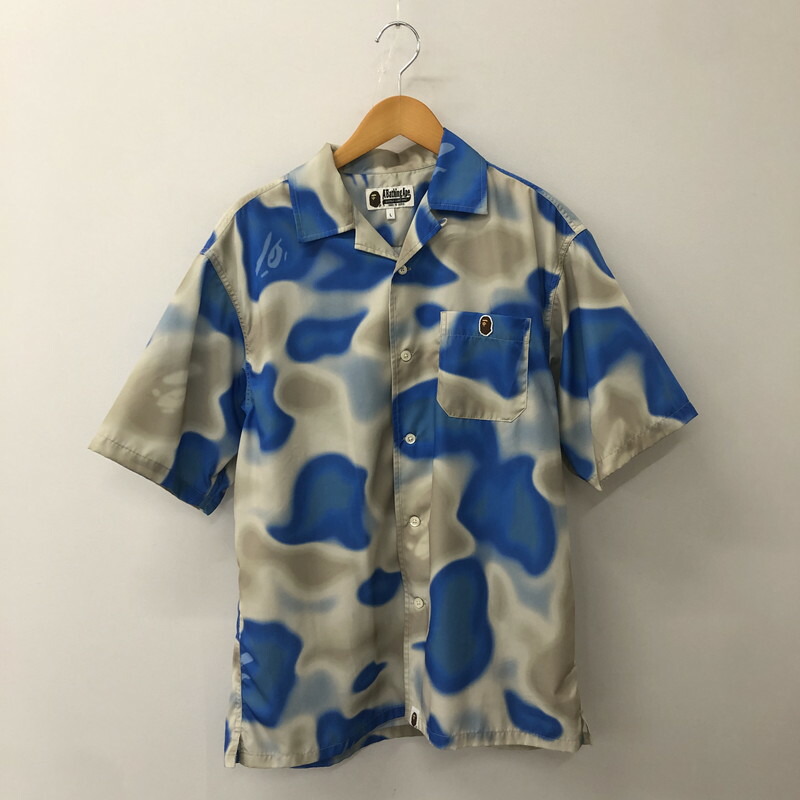 楽天市場】A BATHING APE カモフラ柄シャツ Mサイズ マルチカラー 迷彩