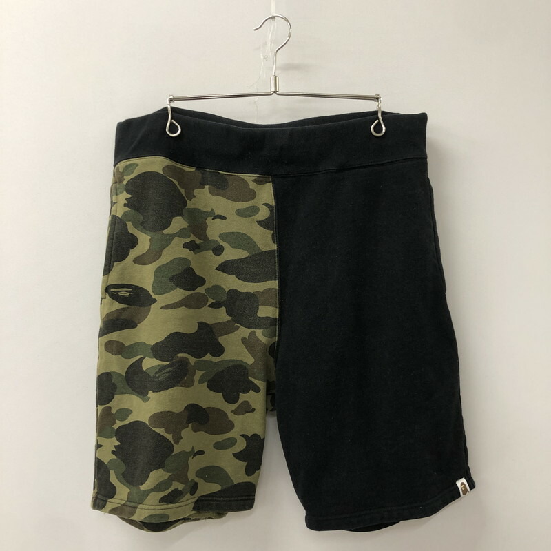 室内試着のみ APE エイプ 1st CAMO チャンピオンロゴ ショーツ A