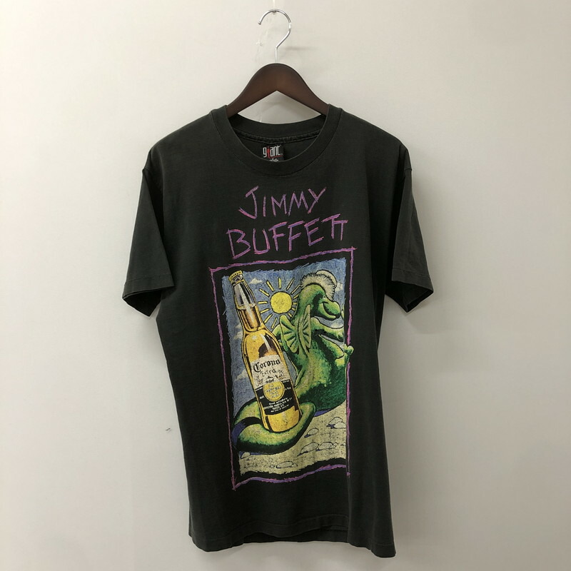【中古品】【メンズ】 GIANT ジャイアント 90's JIMMY BUFFETT BAND TEE 90年代 ジミーバフェット バンド Tシャツ 半袖 トップス anvilボディ USA製 145-250825-KS-19-tei サイズ：L カラー：ブラック 万代Net店 14,454円