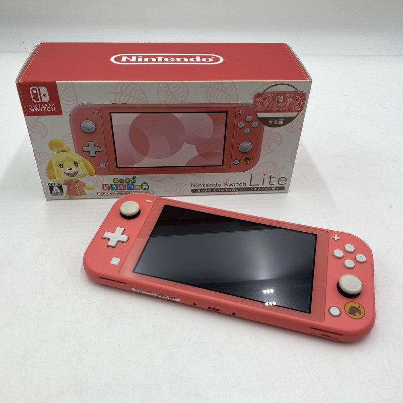 楽天市場】【未使用】Nintendo Switch Lite あつまれ どうぶつの