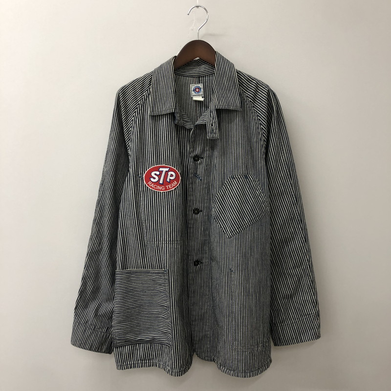 楽天市場】【中古】POST O'ALLS ストライプ柄カバーオール De