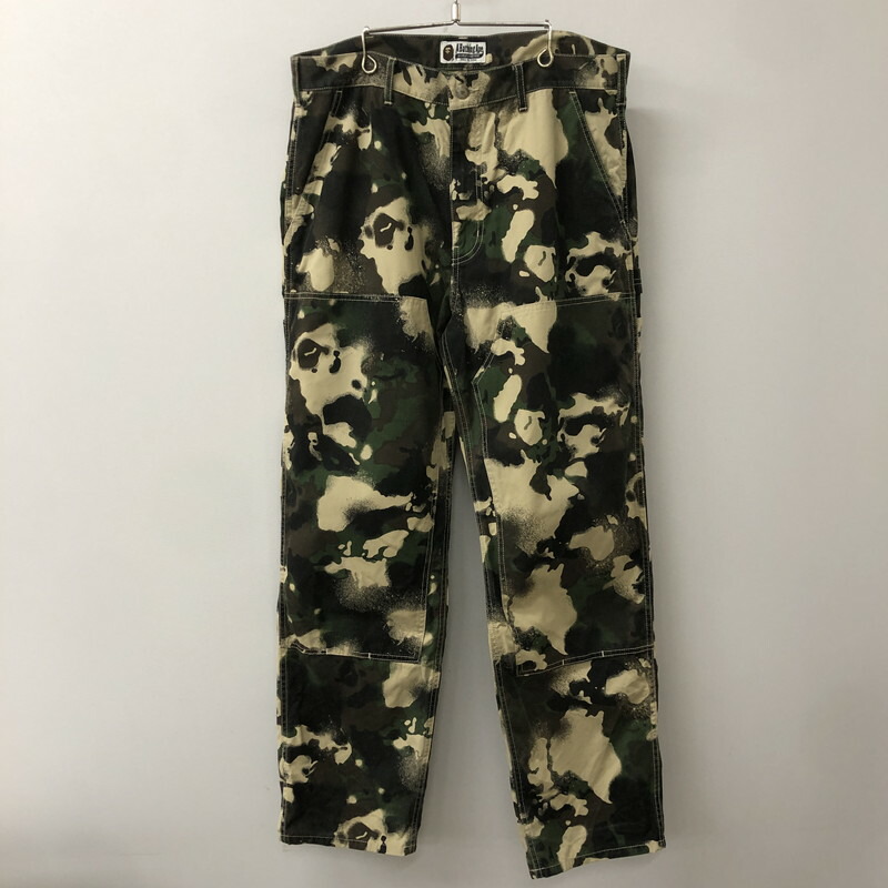 アベイジングエイプ カーゴパンツ 迷彩 A BATHING APE A BATHING APE - アベイシングエイプ ハーフカーゴパンツ 迷彩柄