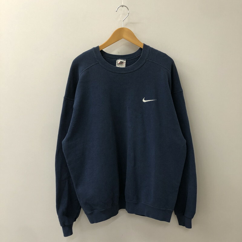 90-'s usa製 Nike ナイキ swoosh L/S スウェット 短丈M 90-'s usa製 Nike ナイキ swoosh L/S スウェット 短丈M 90-'