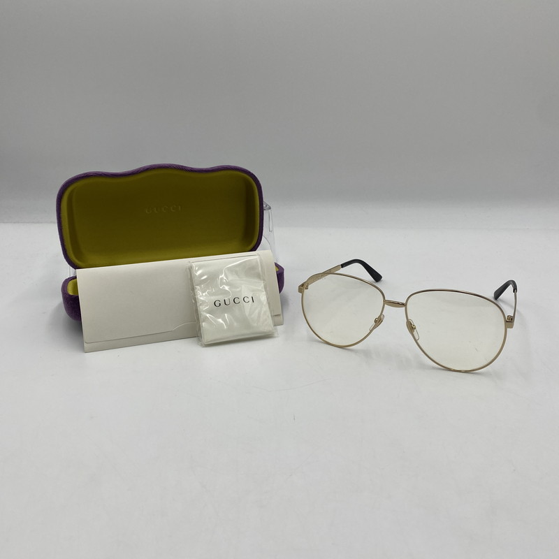 【美品】GUCCI サングラス ラブリーハート ブラック ブルー GUCCI グッチ サングラス ハート ブラック ゴールド金具