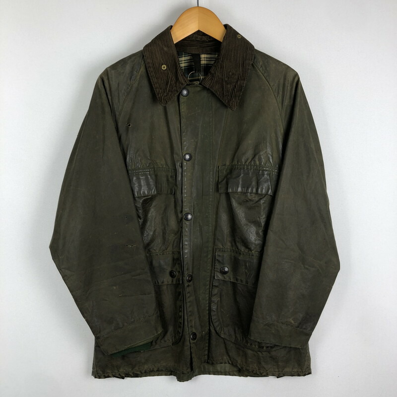 楽天市場】古着 Barbour バブアー ビデイル ジャケット 36 カーキ