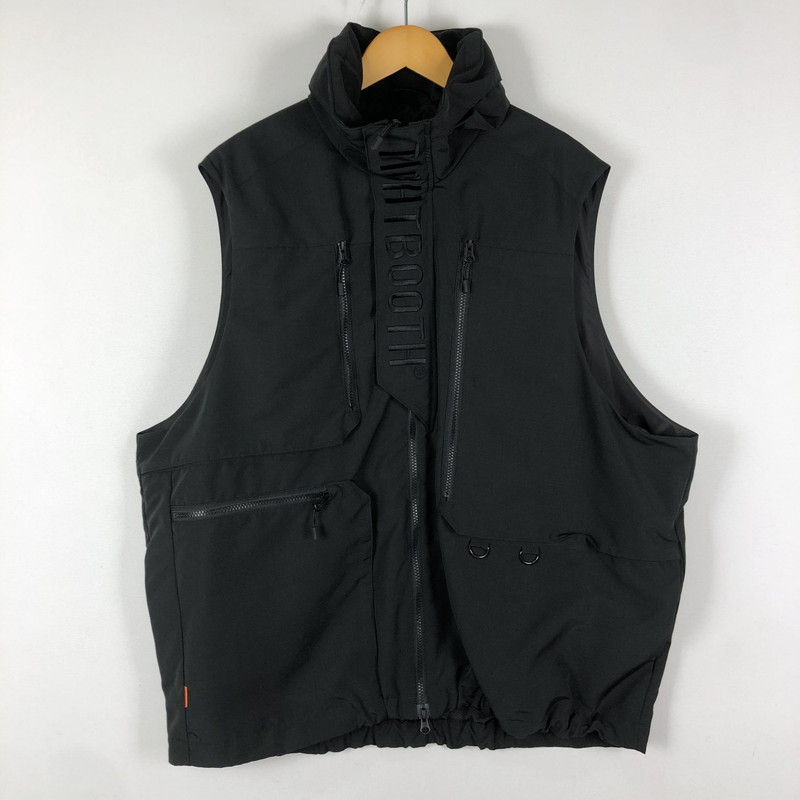 TIGHTBOOTH x F/CE Utility vest ブラック　美品希少 TIGHTBOOTH x F/CE Utility vest ブラック美品希少