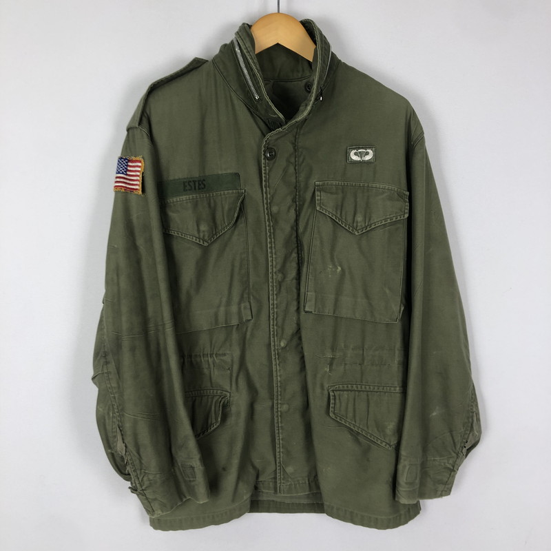 【現状渡し品】【メンズ】 US ARMY ユーエスアーミー M-65 FIELD MILITARY JACKET M-65 フィールド ミリタリー ジャケット アウター 145-251018-ts-16-tei サイズ:不明 カラー:カーキ 万代Net店|万代Net店