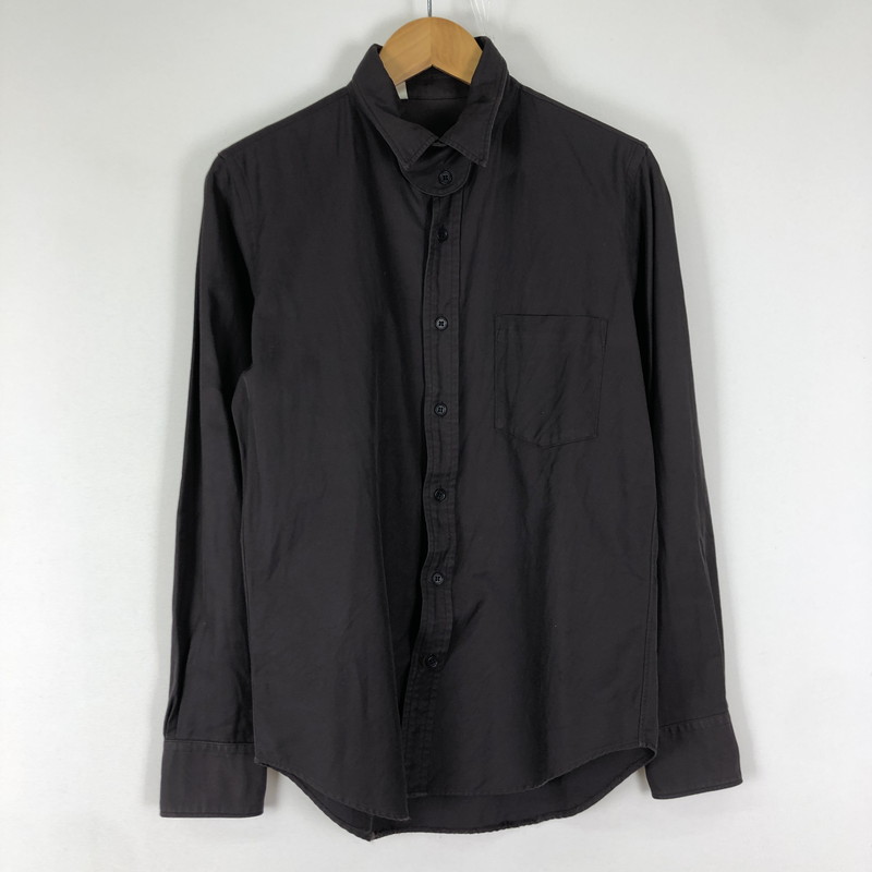 【中古品】【メンズ】 N.HOOLYWOOD エヌハリウッド L/S SHIRT 728PIECES ロングスリーブ シャツ 長袖 トップス 140-251021-ks-01-tei サイズ：3 カラー：ブラウン 万代Net店